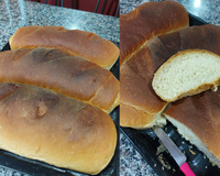 Pão caseiro sem ovo