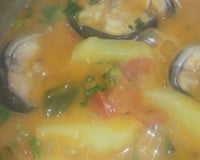 Pintado ao leite de coco