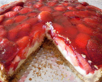 Torta de morango do Lelo