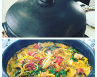 Moqueca Baiana na panela de barro