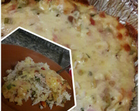 Arroz de forno com frango