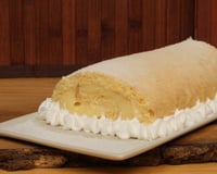 Rocambole de baba de moça