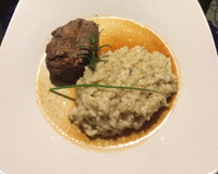 Risoto de gorgonzola