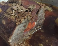 Carne assada de forno ao creme