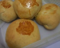 Pãozinho de batata recheado com frango e catupiry