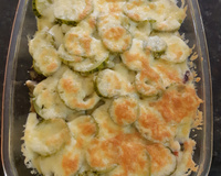 Abobrinha e berinjela gratinadas