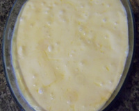 Escondidinho de batatas e frango