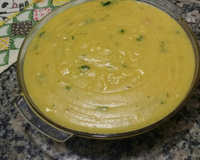 Polenta na panela de pressão
