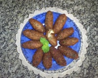 Quibe recheado com mussarela