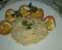 Bife acebolado com molho de maionese