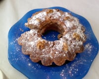Bolo de maçã e nozes