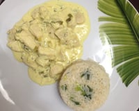 Filé de frango ao molho de mostarda ao forno