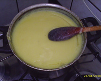 Angu de linguiça do Sergio