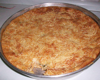 Torta de frango de liquidificador