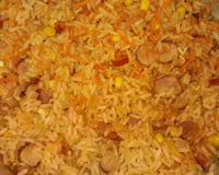 Arroz temperado à Kamila