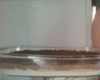 Pavê Branco e preto simples