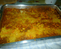 Torta de carne com legumes fácil