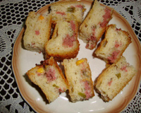 Pão de assadeira recheado com kitut