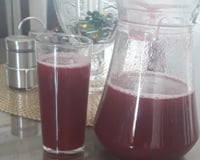 Suco de uva concentrado caseiro