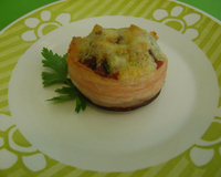 Medalhão de carne moída