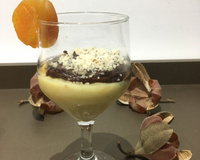 Sobremesa cremosa de damasco