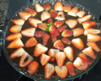 Sobremesa com morangos