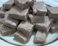 Doce de leite em pedaço