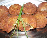 Bifes de hambúrguer de frango