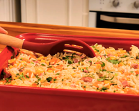 Arroz de forno super-rápido