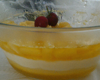 Gelatina duo de abacaxi