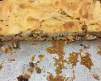 Torta salgada de sardinha