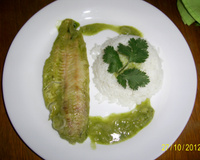 Filé Peixe ao Molho Verde