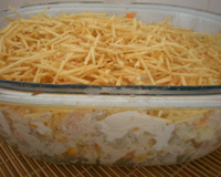 Salpicão de frango defumado da Carol