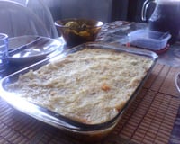 Arroz de forno colorido