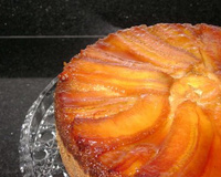 Torta caramelada de banana