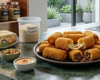 O melhor croquete de carne seca que eu já comi na vida: receita fácil de fazer para não pedir delivery no final de semana!