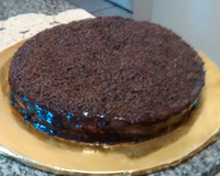 Cobertura de chocolate com creme de leite