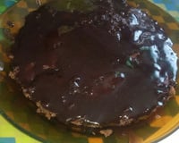 Bolo de microondas de chocolate