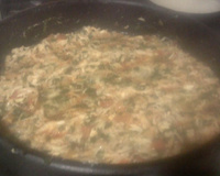 Moqueca de arraia desfiada