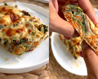 Preguiça de enfrentar o fogão de noite? Essa receita sem farinha e rica em proteínas vai te ajudar a preparar um jantar delicioso em minutos