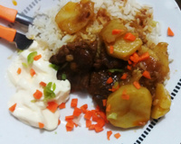 Bife fácil na panela de pressão