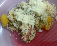 Risoto de salame na cerveja da Jana