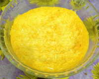 Souflé de cenoura da Tamy (micro-ondas)