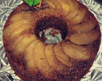 Bolo integral de maçã, canela e aveia