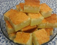 Bolo de fubá cremoso