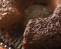 Sempre que faço esse bolo de chocolate de liquidificador do TudoGostoso, não sobre nenhuma fatia: fica pronto em 30 minutos!