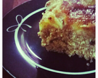 Bolo integral no micro-ondas