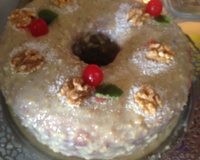 Bolo de nozes especial de Natal