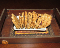 Cookies de aveia e mel