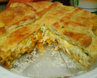 Torta salgada 2 recheios